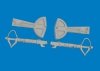 Eduard 6481170 Bf 109G undercarriage legs PRINT  for EDUARD 1/48